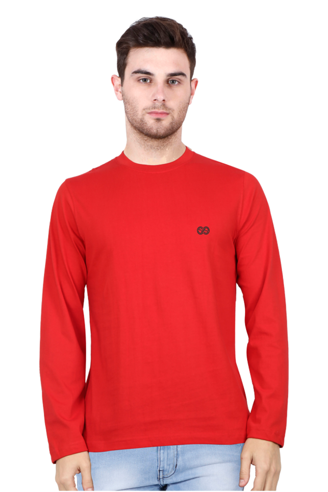 Full sleeve plain t shirt