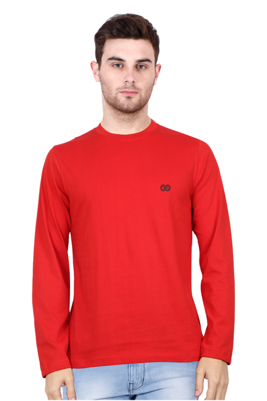 Full sleeve plain t shirt