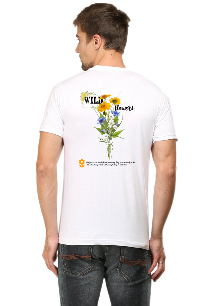 Wild flowers regular fit t shirt