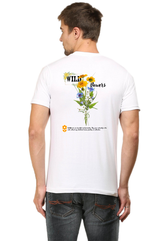 Wild flowers regular fit t shirt