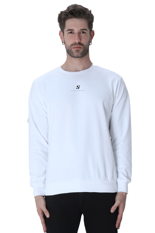 Minimal printed sweatshirt