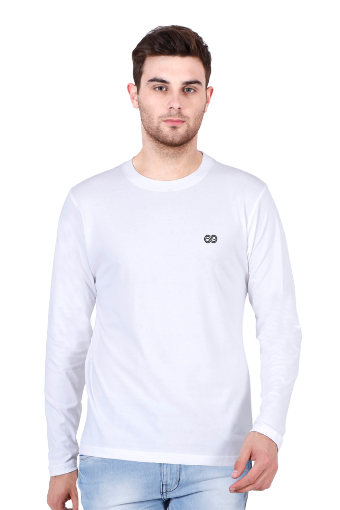 Full sleeve plain t shirt