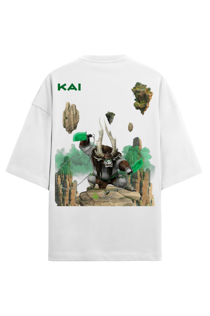 Master kai terry Oversized t shirt