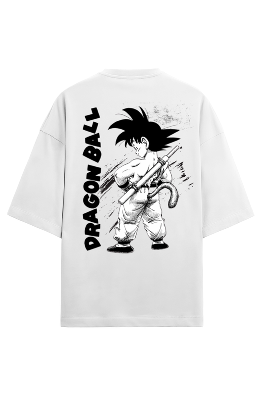 Kid goku terry oversized t shirt