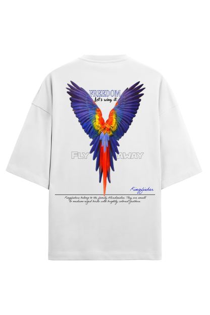 Kingfisher terry Oversized t shirt