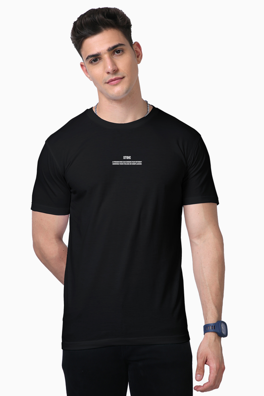 stoic half sleeve supima t shirt