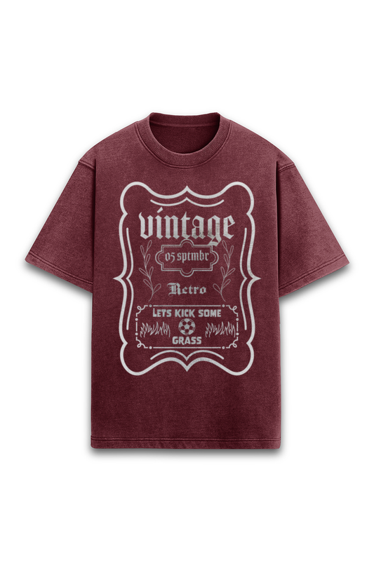 Vintage printed oversized t shirt