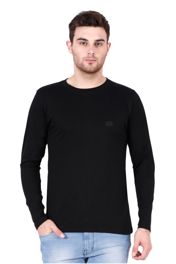 Full sleeve plain t shirt