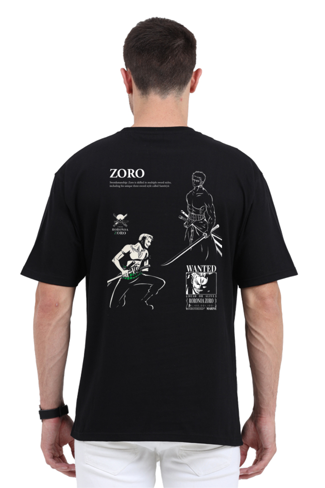 Roronoa zoro oversized t shirt