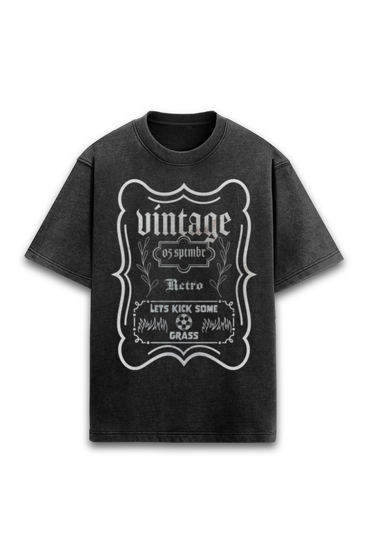 Vintage printed oversized t shirt