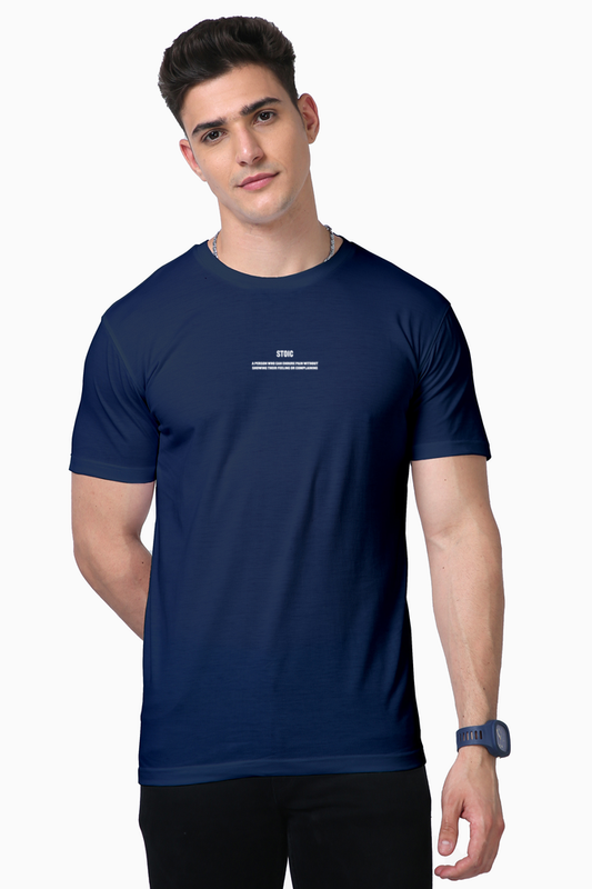 stoic half sleeve supima t shirt