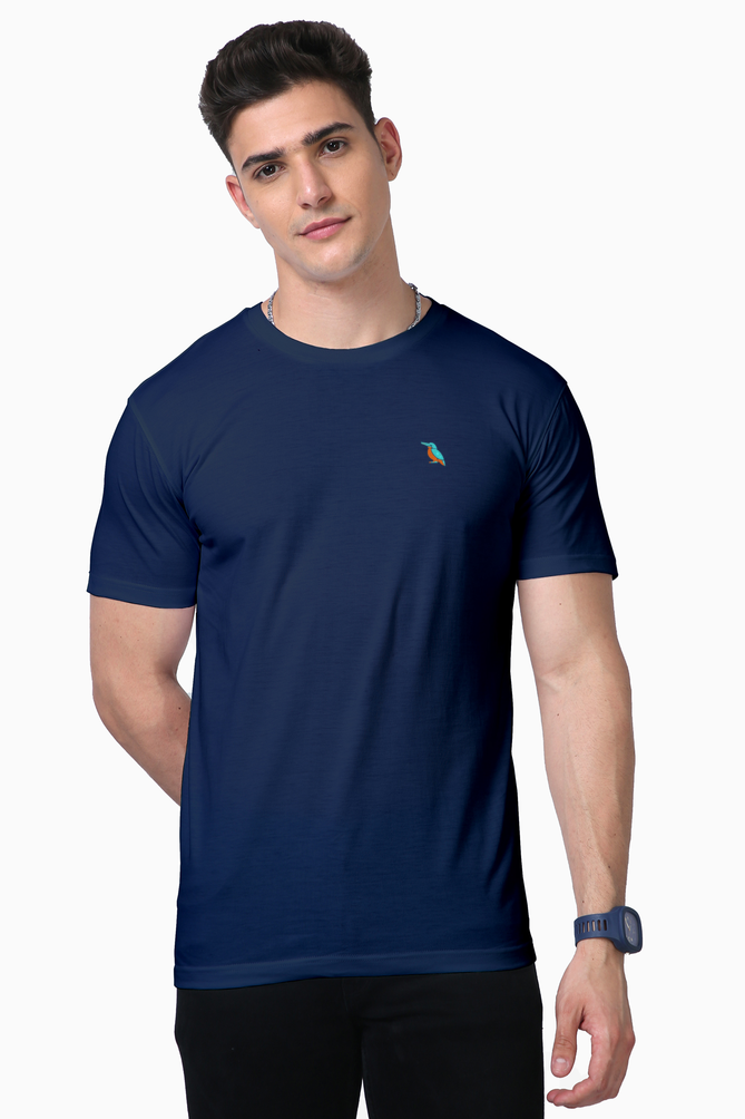 Supima minimal embroidered t shirt