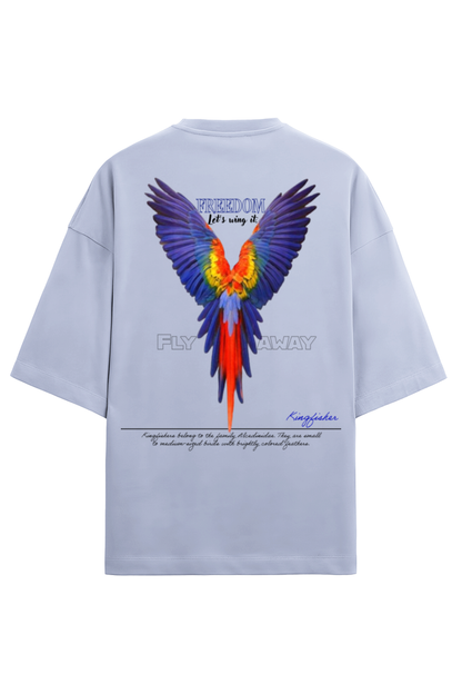 Kingfisher terry Oversized t shirt