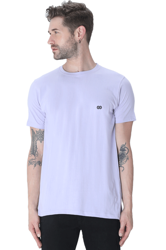 Half sleeve cotton plain t shirt