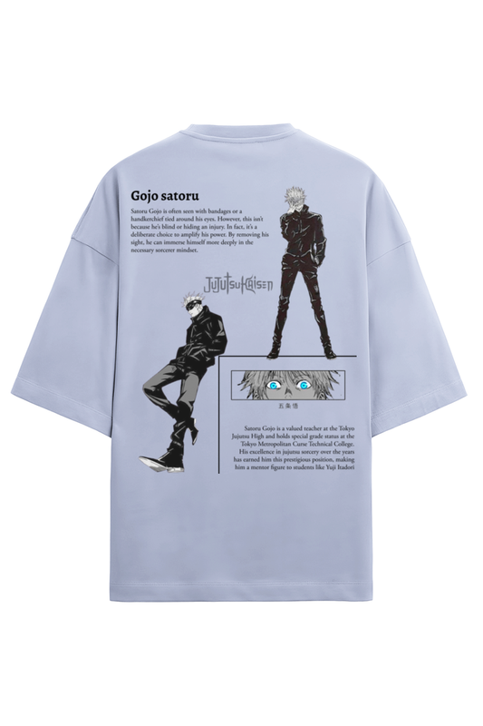 Gojo satoru terry oversized t shirt