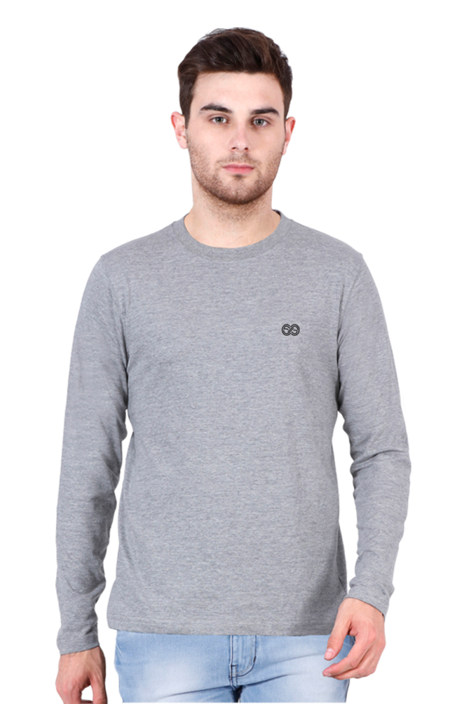 Full sleeve plain t shirt