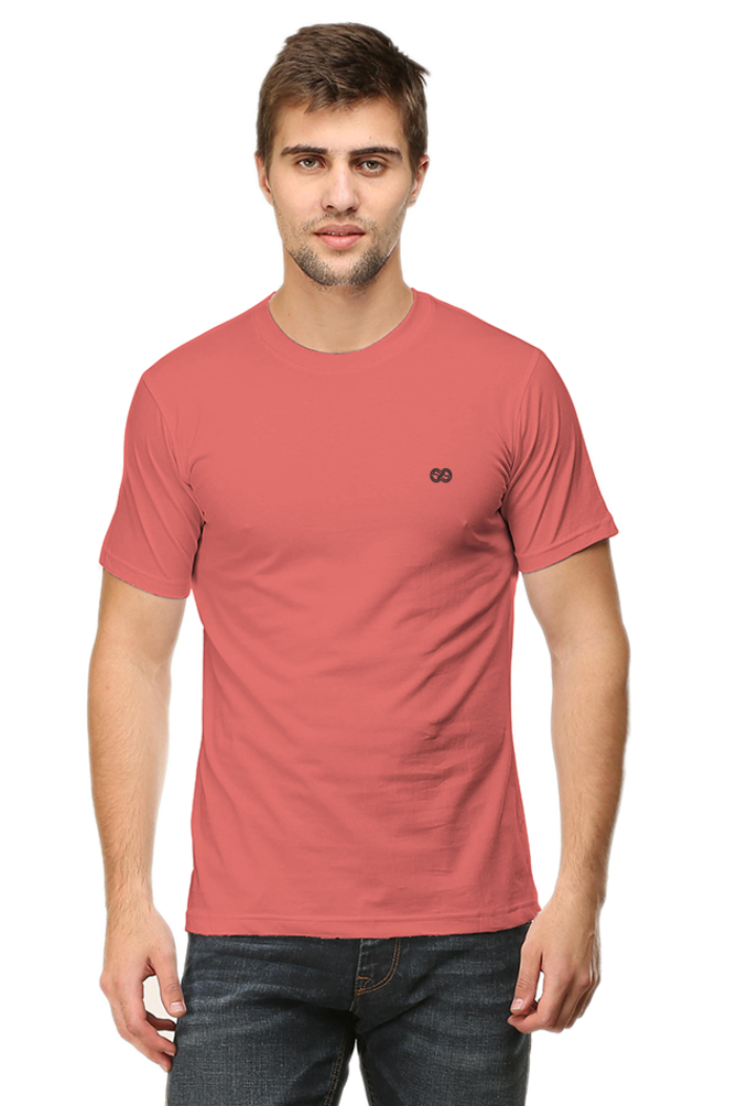 Half sleeve cotton plain t shirt