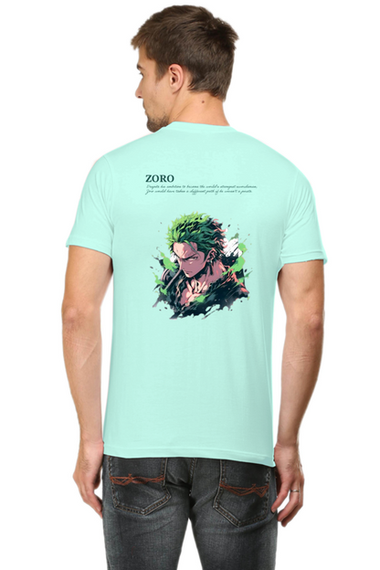 Zoro half sleeve cotton t shirt