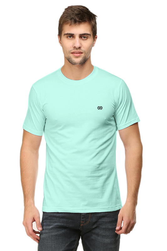 Half sleeve cotton plain t shirt