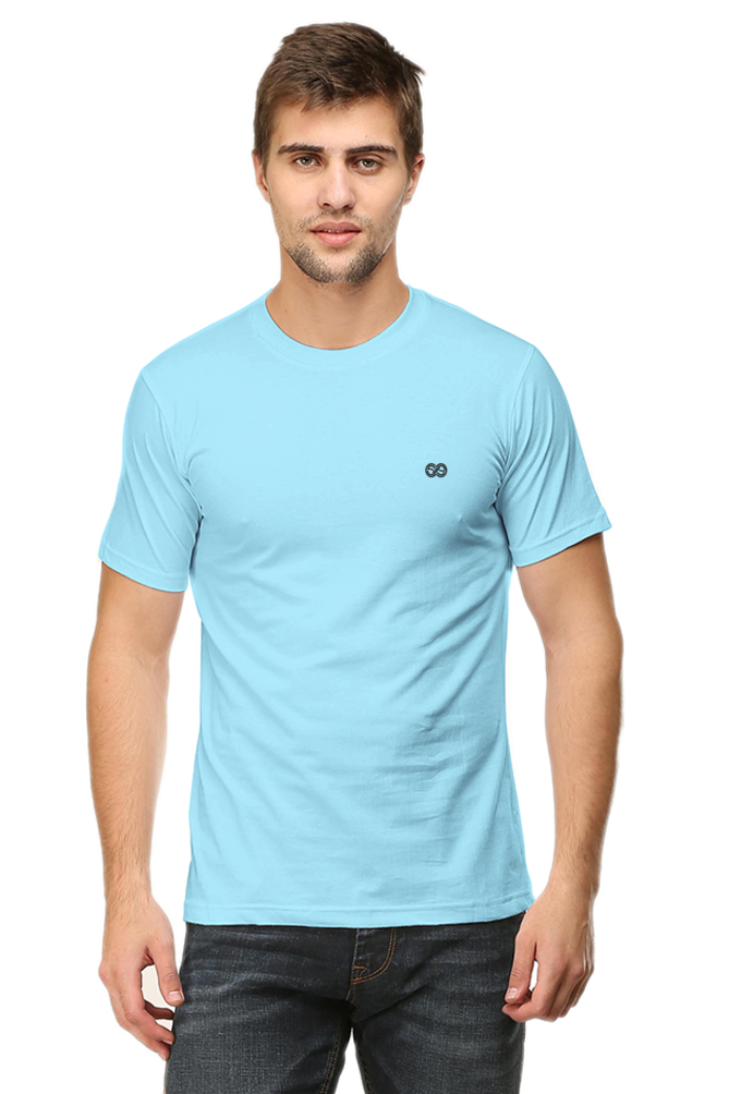 Half sleeve cotton plain t shirt