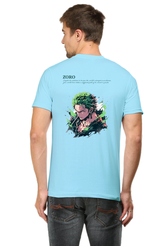 Zoro half sleeve cotton t shirt