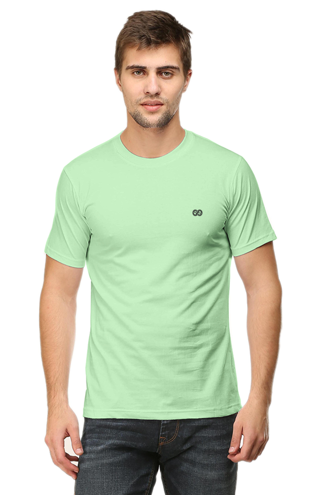 Half sleeve cotton plain t shirt