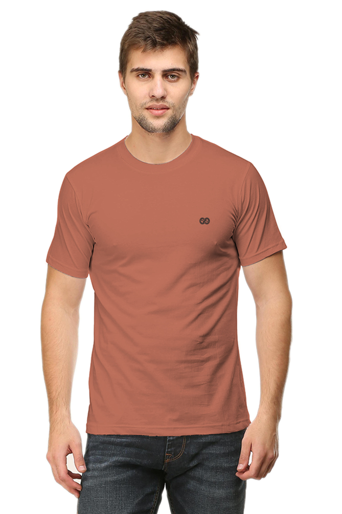 Half sleeve cotton plain t shirt