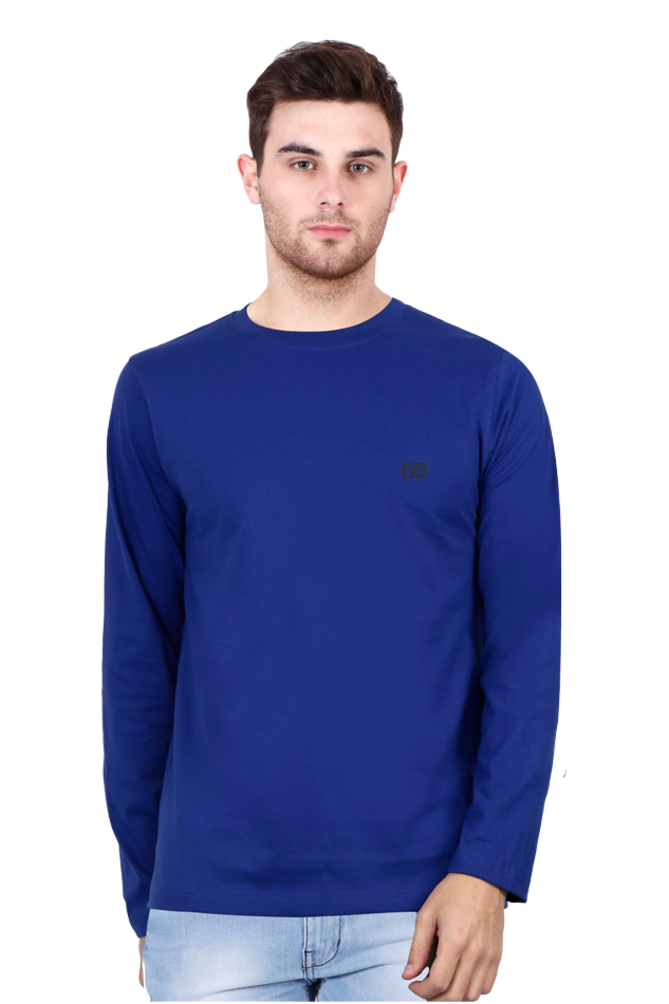 Full sleeve plain t shirt