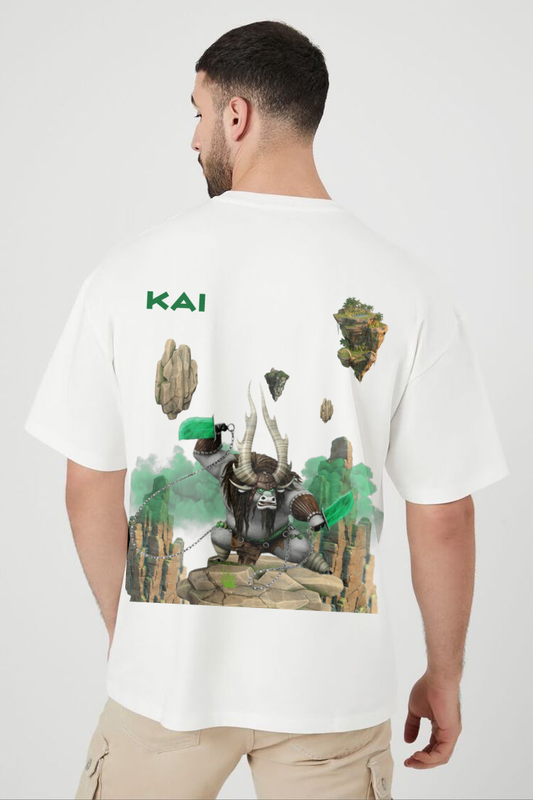 Master kai terry Oversized t shirt