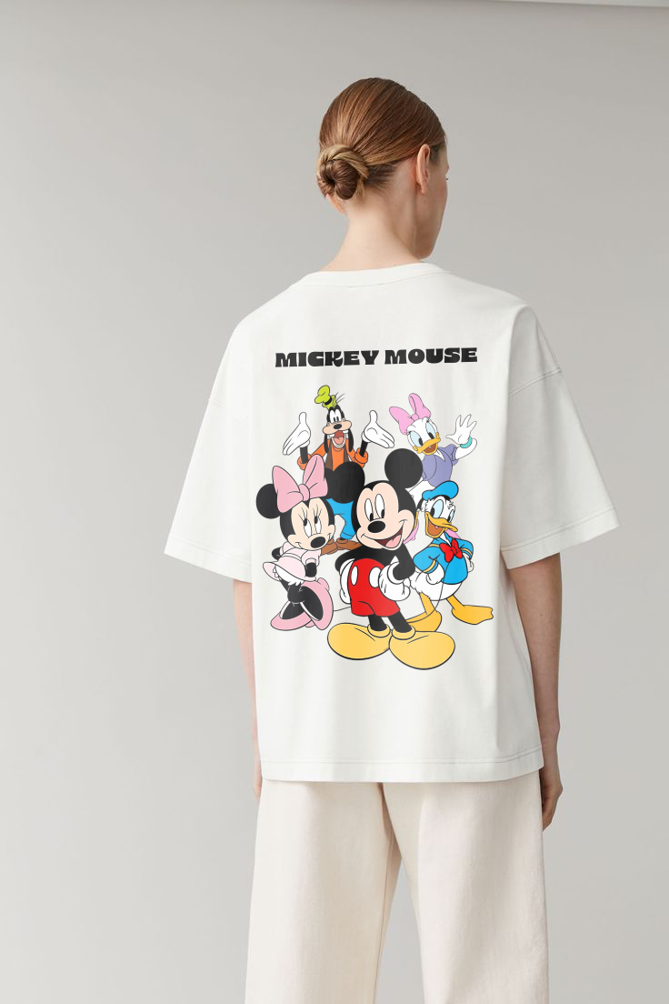 Mickey mouse Terry oversized t shirt