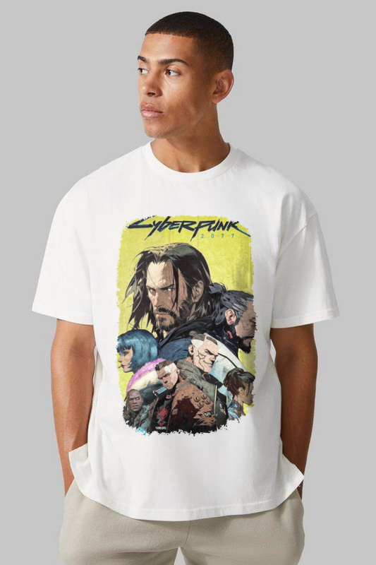 Cyberpunk oversized t shirt