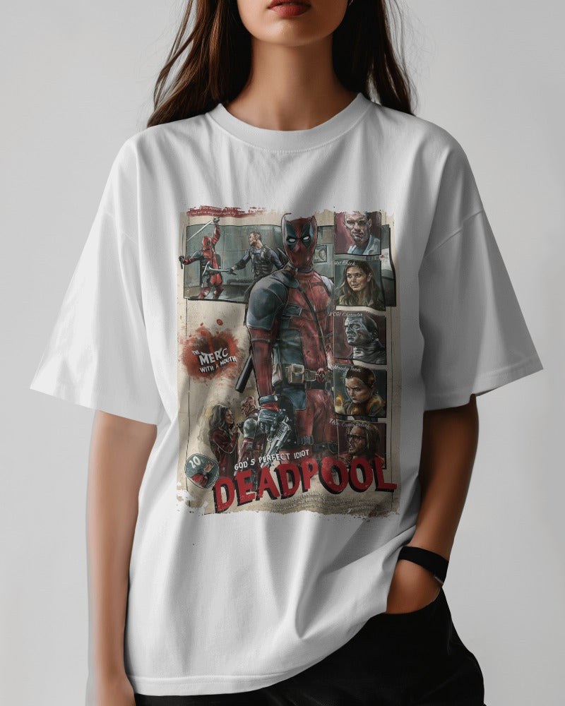 Deadpool oversized t shirt