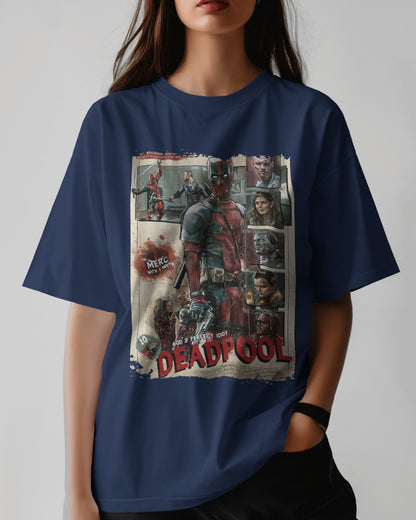 Deadpool oversized t shirt