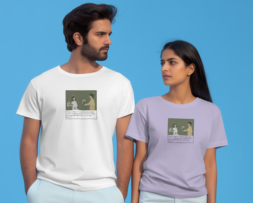 Couple combo supima t shirts