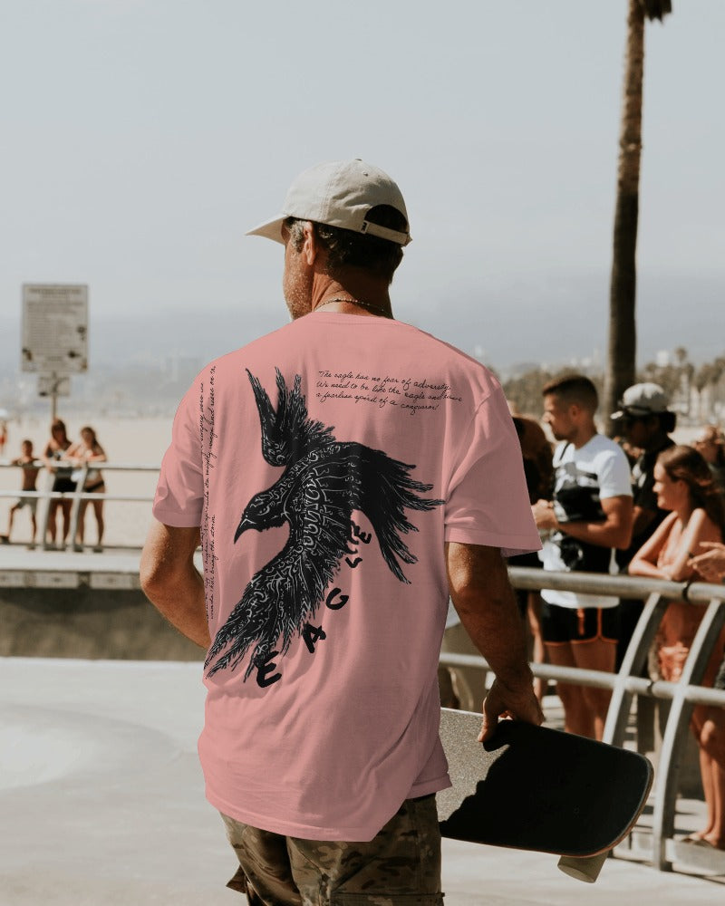 Eagle terry oversized t shirt