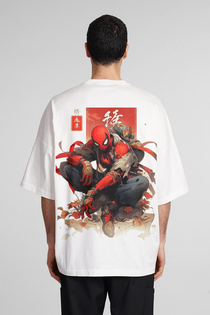 spiderman terry oversized t shirt