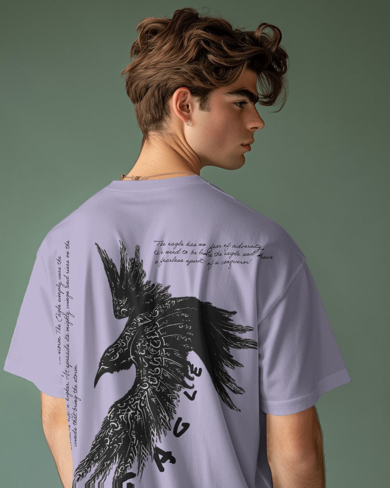 Eagle terry oversized t shirt